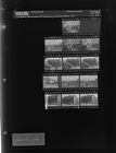 Group having a meeting; House fire (13 Negatives), February 8-10, 1966 [Sleeve 28, Folder b, Box 39]